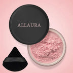 AlluraBeauty Blurring Powder Blurring Setting Powder by Allura AlluraBeauty Pink Setting Powder Blurring Setting Powder Pink Powder Loose Setting for All Skin Tones